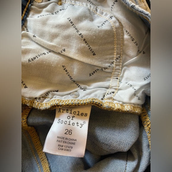 Articles Of Society Gray Skinny Jeans - Picture 10 of 12